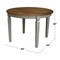 International Concepts Round 44 in Round Top Dining Table with 4 Ladderback Chairs, Hickory/Stone, 44 in W, 44 in L, Wood K41-144R-C57-4 - alternate 2